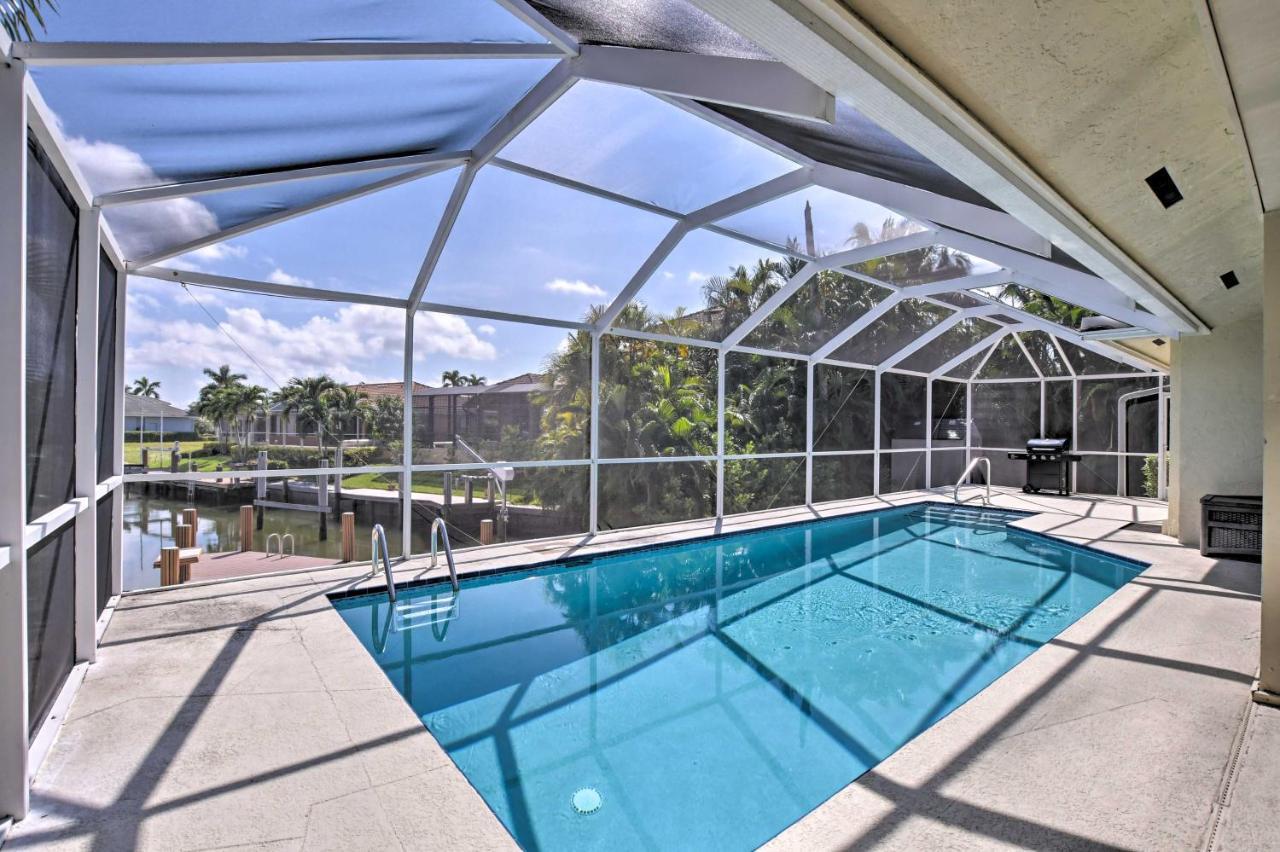 Canalfront Home With Private Saltwater Pool! Marco Island Ngoại thất bức ảnh