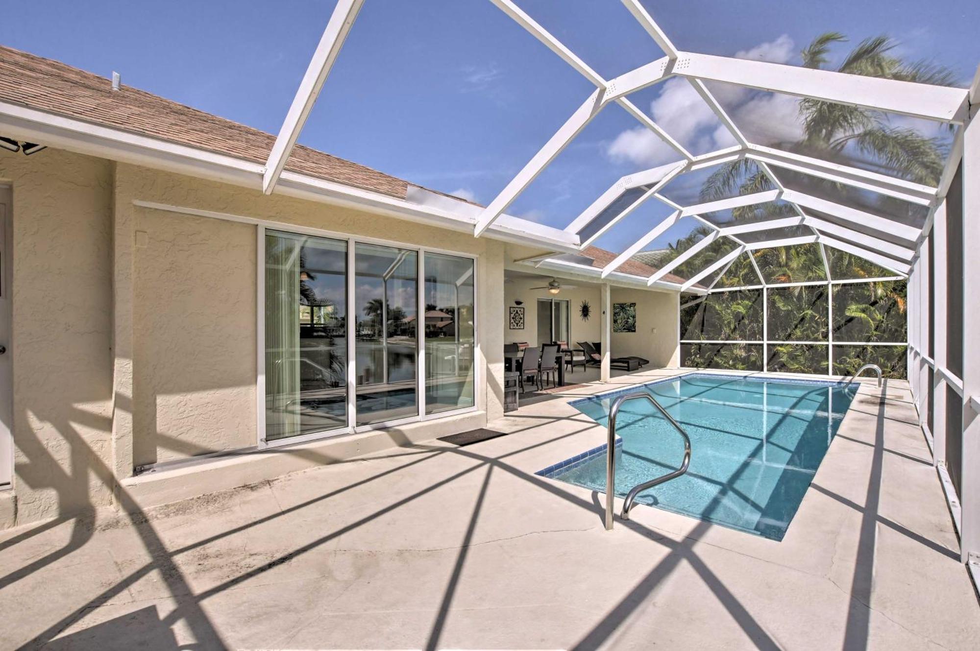 Canalfront Home With Private Saltwater Pool! Marco Island Ngoại thất bức ảnh